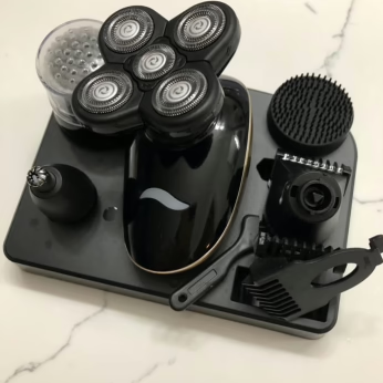 Mr. Bold Pro shaver with grooming accessories