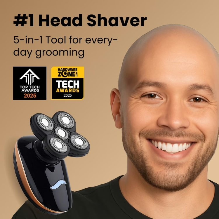 Mr. Bold Pro multi-head electric shaver