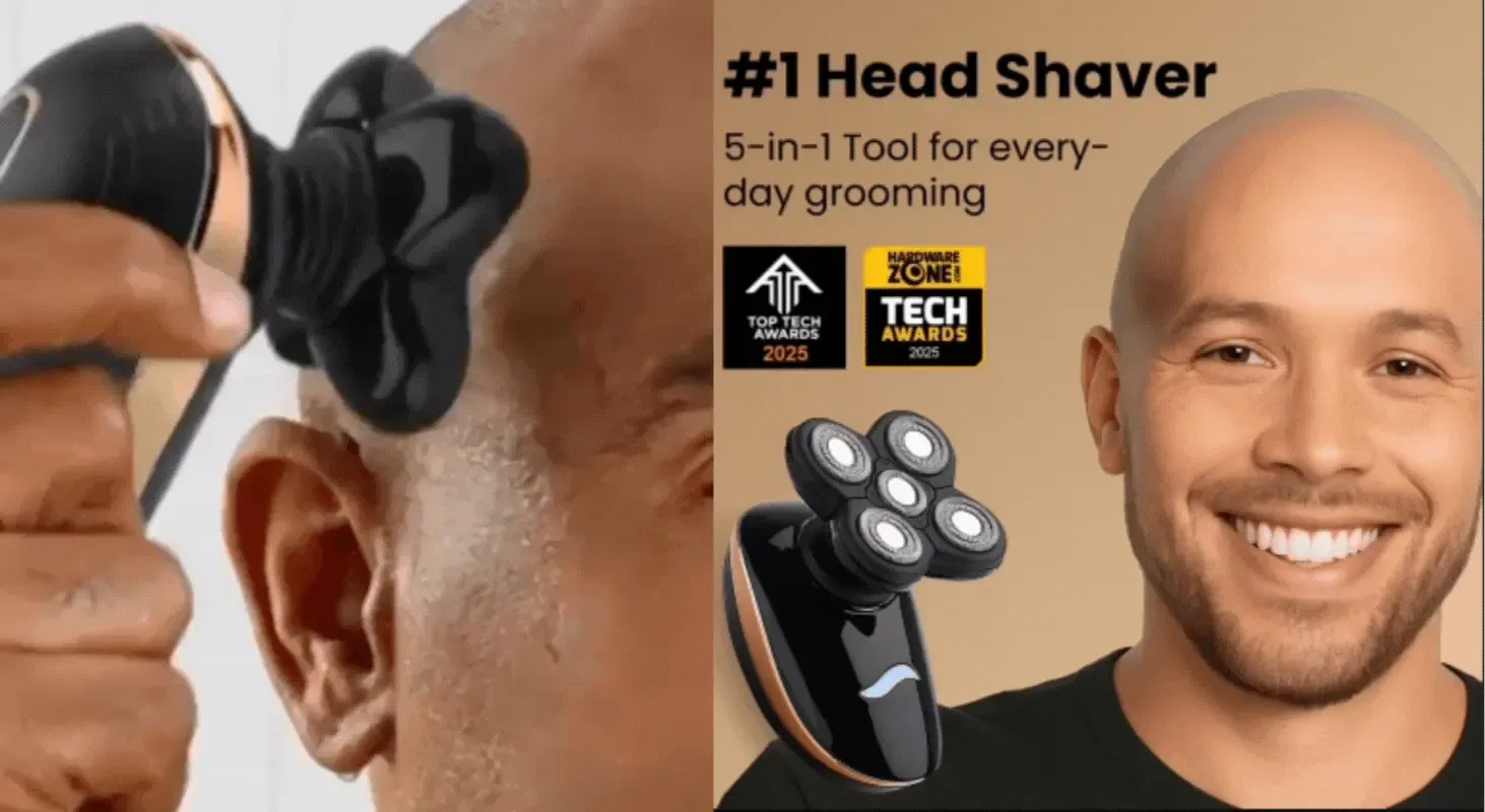 Mr. Bold Pro shaver product render